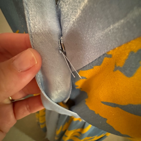 HOUSE OF HARLOW 1960 x REVOLVE (Marerna Dress in Blue Feather) - Picture 8 of 10